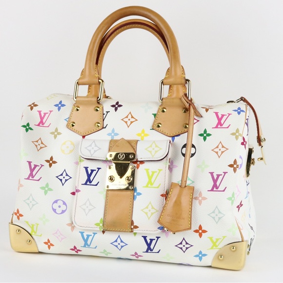 Limited Edition Louis Vuitton Takashi Murakami  Speedy 30 - Picture 1 of 16